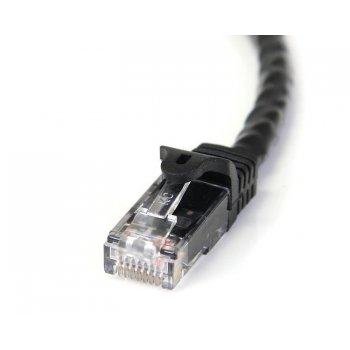 StarTech.com Cable de Red Ethernet Snagless Sin Enganches Cat 6 Cat6 Gigabit 10m - Negro