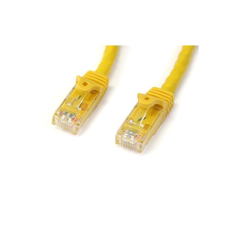 StarTech.com N6PATC10MYL cable de red 10 m Cat6 U UTP (UTP) Amarillo
