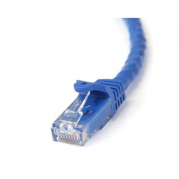 StarTech.com Cable de Red Ethernet Snagless Sin Enganches Cat 6 Cat6 Gigabit 15m - Azul