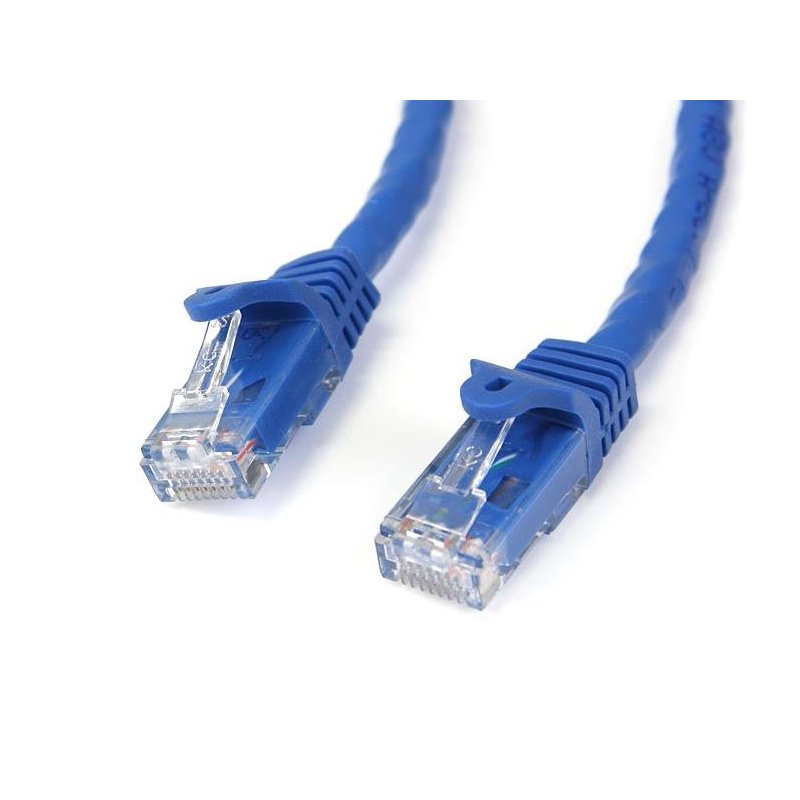 StarTech.com Cable de Red Ethernet Snagless Sin Enganches Cat 6 Cat6 Gigabit 3m - Azul