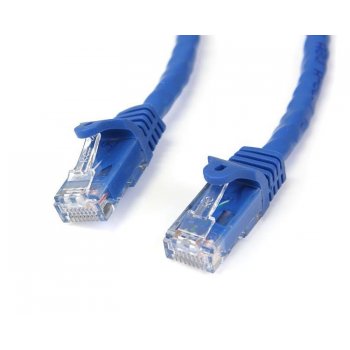 StarTech.com Cable de Red Ethernet Snagless Sin Enganches Cat 6 Cat6 Gigabit 5m - Azul