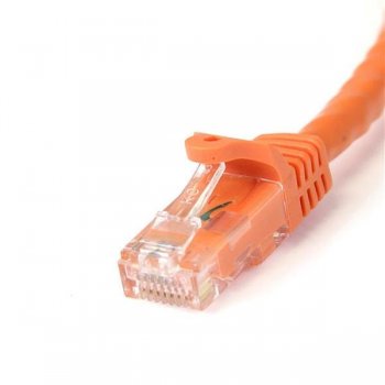StarTech.com 2.13m Cat6 UTP cable de red 2,13 m Naranja
