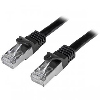 StarTech.com N6SPAT1MBK cable de red 1 m Cat6 SF UTP (S-FTP) Negro