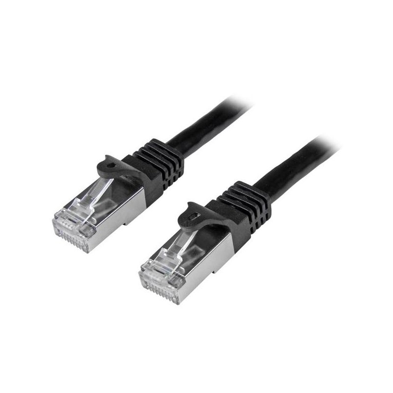 StarTech.com N6SPAT1MBK cable de red 1 m Cat6 SF UTP (S-FTP) Negro