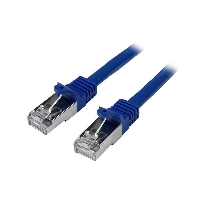 StarTech.com Cable de 1m de Red Cat6 Ethernet Gigabit Blindado SFTP - Azul
