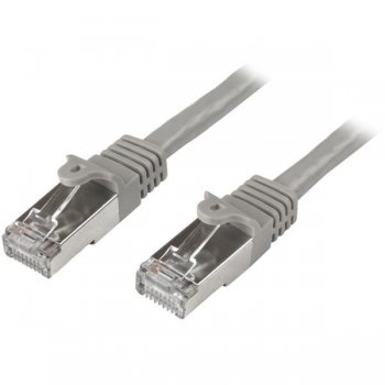 StarTech.com Cable de 5m de Red Cat6 Ethernet Gigabit Blindado SFTP - Gris