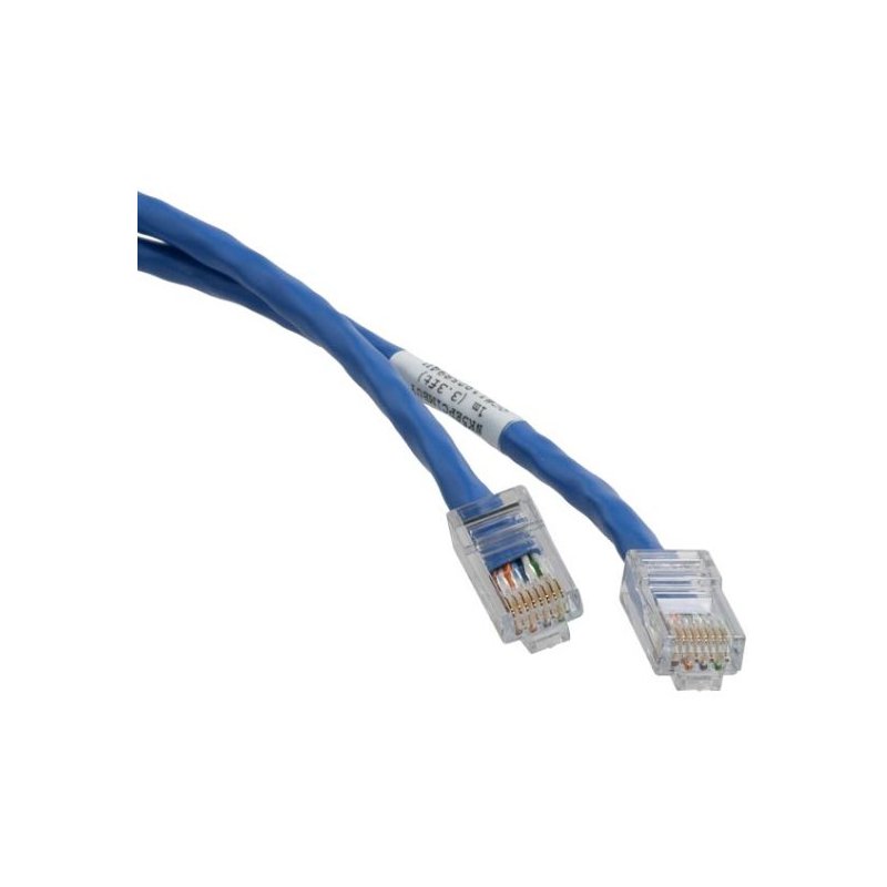 Panduit NetKey, Cat6, 3m cable de red U UTP (UTP) Azul