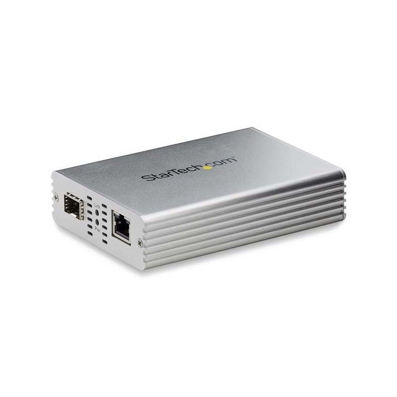 StarTech.com Conversor de Medios Ethernet de Fibra Óptica de 10Gb con Ranura SFP+ Abierta