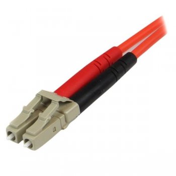 StarTech.com Cable Adaptador de Red de 10m Multimodo Dúplex Fibra Óptica LC-ST 50 125 - Patch Duplex