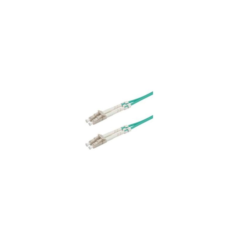 Nilox NX090604102 cable de fibra optica 2 m OM3 LC Turquesa