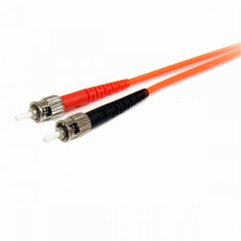 StarTech.com Cable Adaptador de Red de 2m Multimodo Dúplex Fibra Óptica LC-ST 62,5 125 - Patch Duplex