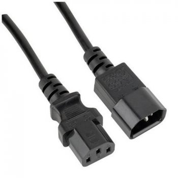 Nilox 3m C13 cable de transmisión Negro C13 acoplador C14 acoplador