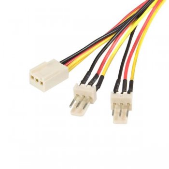 StarTech.com Cable de 30cm multiplicador divisor de alimentación TX3 para Ventiladores