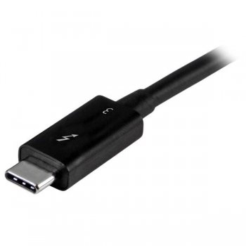 StarTech.com Cable de 0,5m Thunderbolt 3 USB-C (40Gbps) - Compatible con Thunderbolt y USB