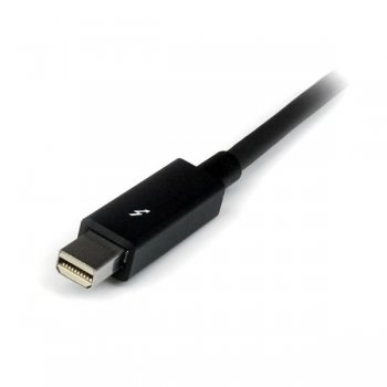 StarTech.com Cable de 50cm Thunderbolt Macho a Macho - Negro