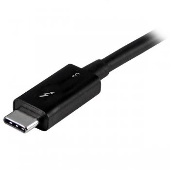 StarTech.com Cable de 2m Thunderbolt 3 USB C (40 Gbps) - Cable Compatible con Thunderbolt y USB