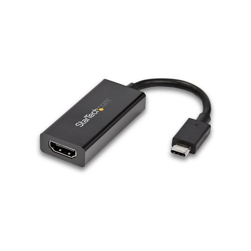 StarTech.com Adaptador USB-C a HDMI con HDR - 4K 60Hz - Negro