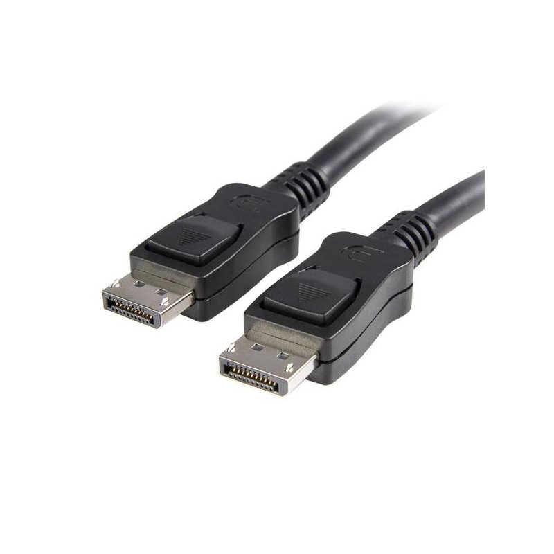StarTech.com Cable de 5m DisplayPort 4K HBR2 con Cierre de Seguridad - 2x Macho DP