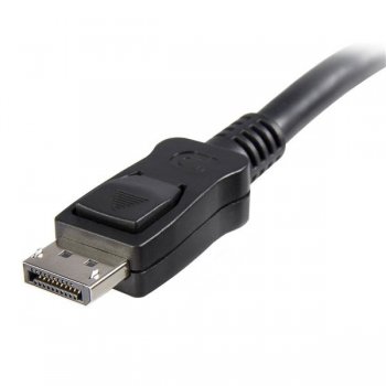 StarTech.com Cable de 3m Certificado DisplayPort 1.2 4k con Cierre de Seguridad - 2x Macho DP