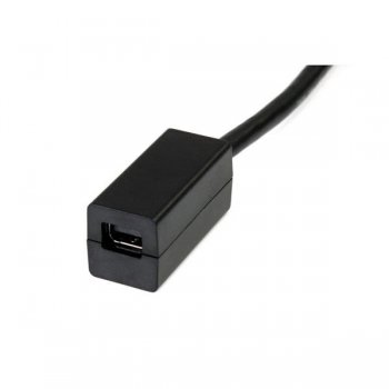 StarTech.com Cable de 15cm Adaptador DisplayPort Macho a Mini DisplayPort Hembra - DP a Mini DP - Negro