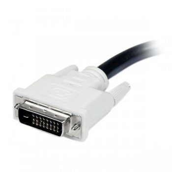 StarTech.com Cable Extensor de 15cm Protector de Puerto DVI-D Doble Enlace - Extensión Macho a Hembra