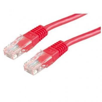 Nilox 3m Cat5e UTP cable de red U UTP (UTP) Rojo