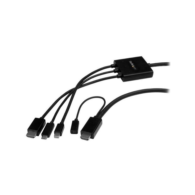 StarTech.com Cable Conversor USB-C, HDMI o Mini DisplayPort a HDMI - 2 metros