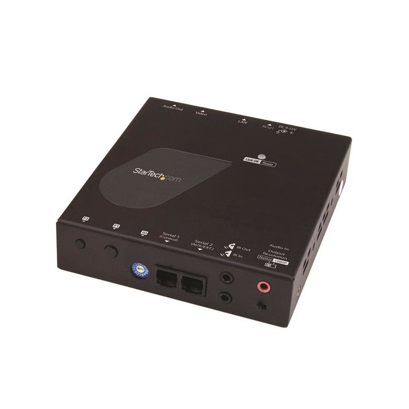 StarTech.com ST12MHDLAN4R extensor audio video Receptor AV Negro