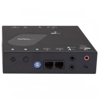 StarTech.com ST12MHDLAN4R extensor audio video Receptor AV Negro