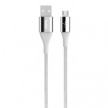 Belkin DuraTek cable USB 1,2 m 2.0 USB A Micro-USB B Plata