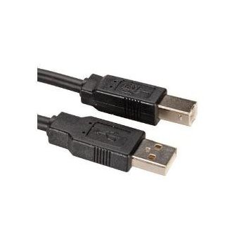 ITB 0.8m USB 2.0 A B cable USB 0,8 m USB A USB B Negro