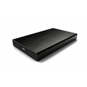 CoolBox SlimChase A-2523 2.5" Carcasa de disco duro SSD Negro