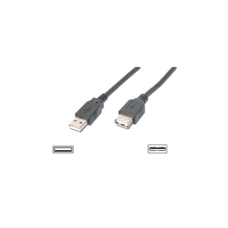 Nilox MGAK7012AL cable USB 1,8 m 2.0 USB A Negro