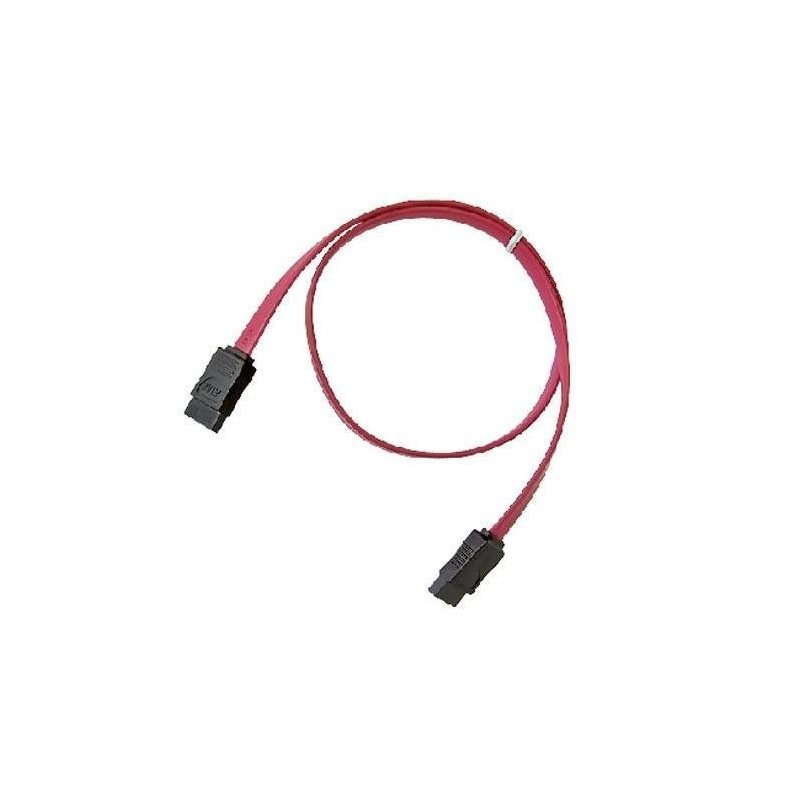 Nilox 0.5m SATA 150 cable de SATA 0,5 m SATA 7-pin Rojo