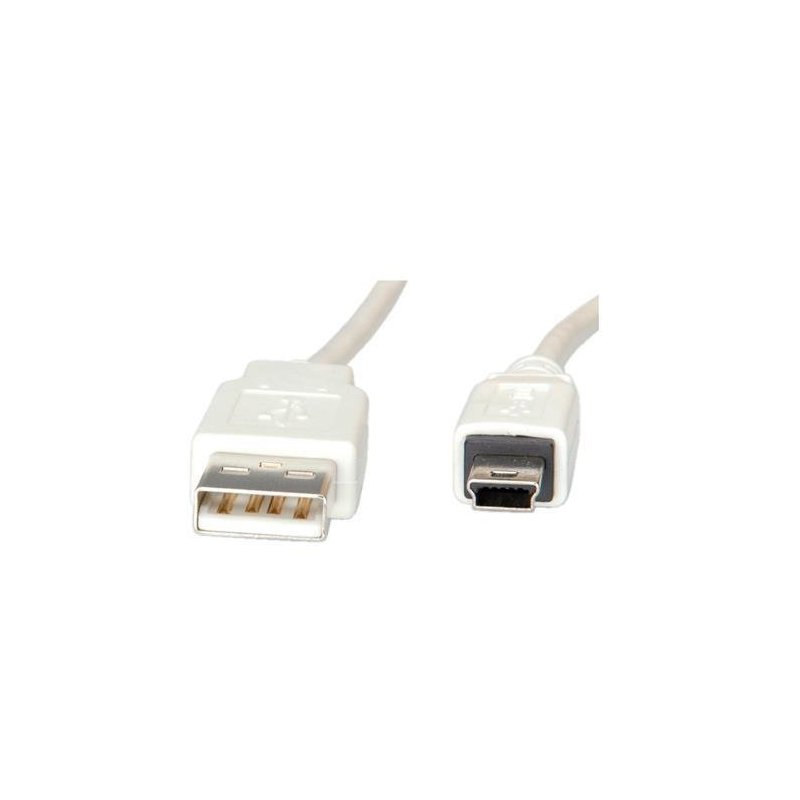 Nilox 1.8m USB 2.0 cable USB 1,8 m USB A Mini-USB B Blanco