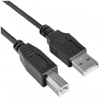 Nilox 5m USB 2.0 cable USB USB A USB B Negro
