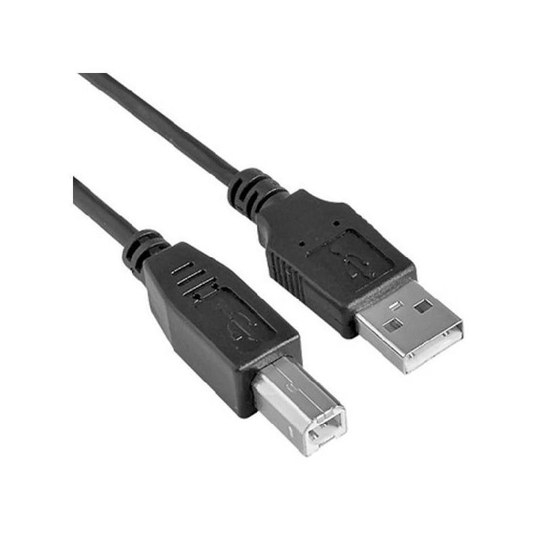Nilox 5m USB 2.0 cable USB USB A USB B Negro