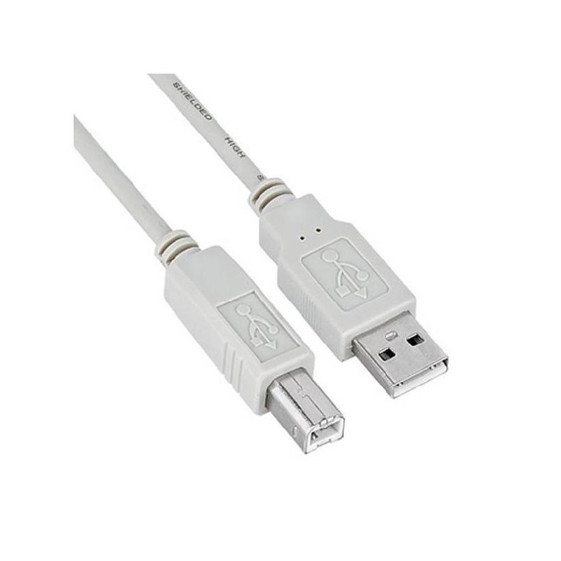 Nilox NX090301113 cable USB 3 m 2.0 USB A USB B Gris