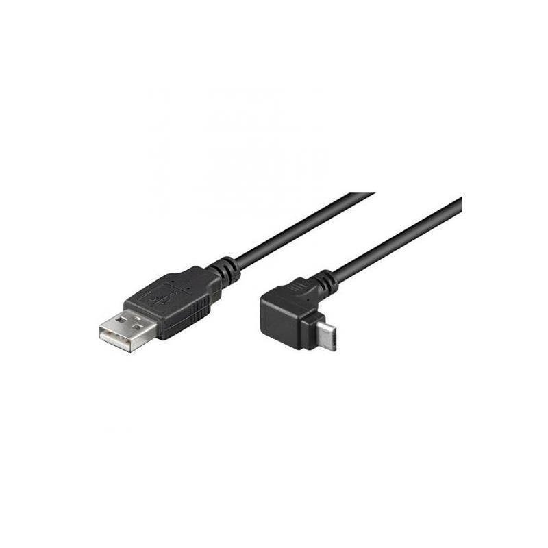 Nilox USB A - Micro-USB B, 1.8m cable USB 1,8 m 2.0 Negro