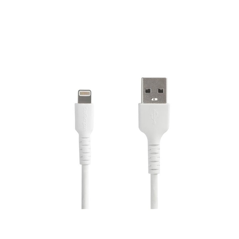 StarTech.com Cable de 1m USB a Lightning - Certificado MFi de Apple - Blanco