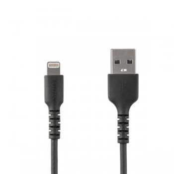 StarTech.com Cable de 1m USB a Lightning - Certificado MFi de Apple - Negro