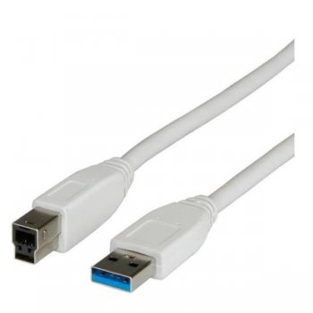 Nilox 0.8m USB 3.0 A - USB 3.0 B M M cable USB 0,8 m 3.0 (3.1 Gen 1) USB A USB B Gris