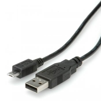 ITB RO11.02.8818 cable USB 1,8 m 2.0 Micro-USB A Micro-USB B Negro