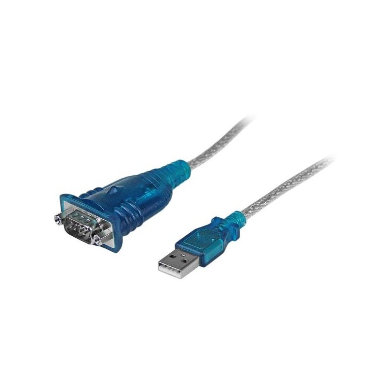 StarTech.com Cable Adaptador USB a Serie RS232 de 1 Puerto Serial DB9 - Macho a Macho