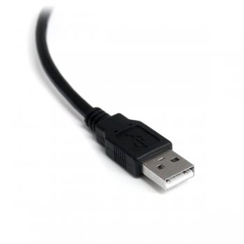 StarTech.com Cable Adaptador 1,8m USB a 1 Puerto Serie Serial RS232 DB9 FTDI Aislamiento Óptico